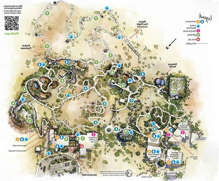 Map of the grounds